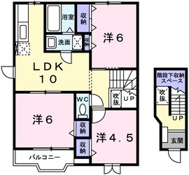 フォレストＫ　Ｂの物件間取画像